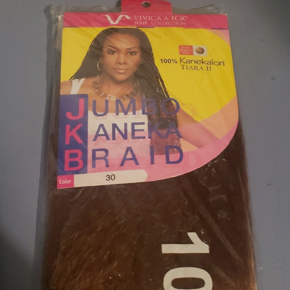 Jumbo Kanekalon Braid - Brown